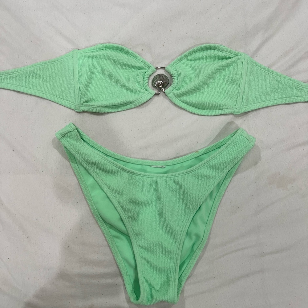 MINT GREEN MERMAID BIKINI SET